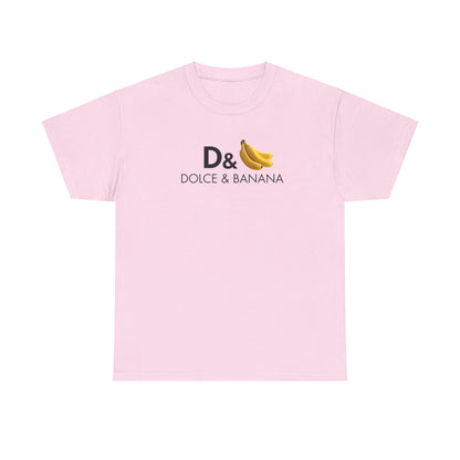 T shirt Unisexe en Cotton "DOLCE & BANANA"